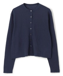 シアー クロップド カーディガン