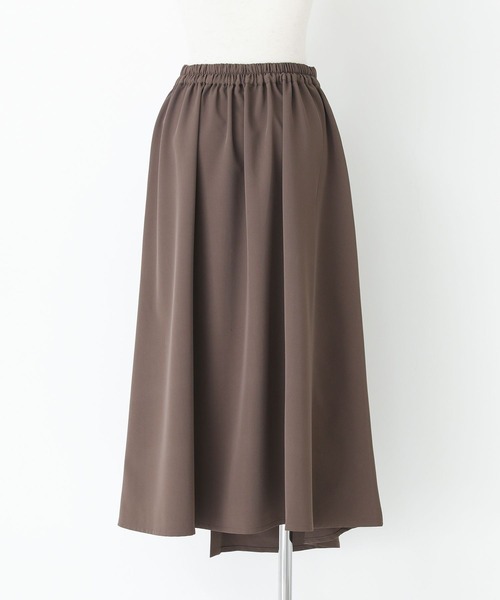 kOhAKU（コハク）の「『ハトメレースアップスカート』（スカート・レディース・モカ/ブラック・2/1）」の16枚目の写真