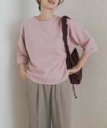 「URBAN RESEARCH DOORS」 スウェットカットソー MEDIUM ピンク レディース URBAN RESEARCH DOORS 「URBAN DOORS」 スウェットカットソー