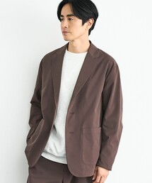 セール】テーラードジャケット（ブラウン/茶色系・ウォッシャブル加工