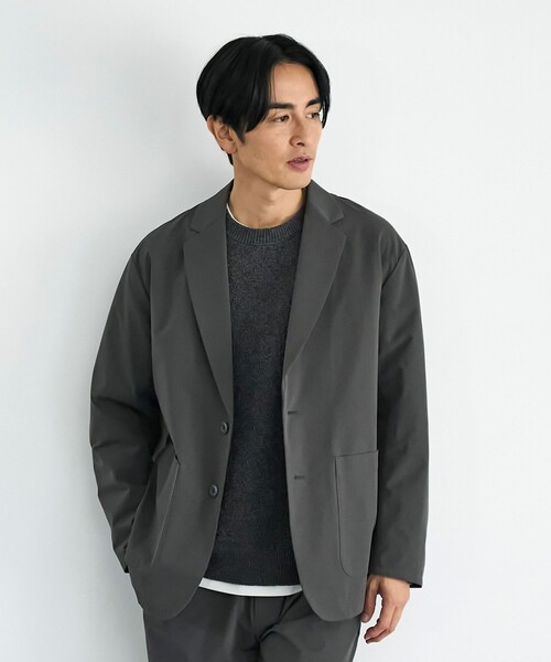 セール】ハイカーテックテーラードジャケット【防シワ/ストレッチ/撥水