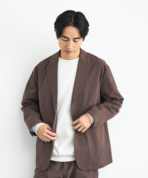 セール】ハイカーテックテーラードジャケット【防シワ/ストレッチ/撥水