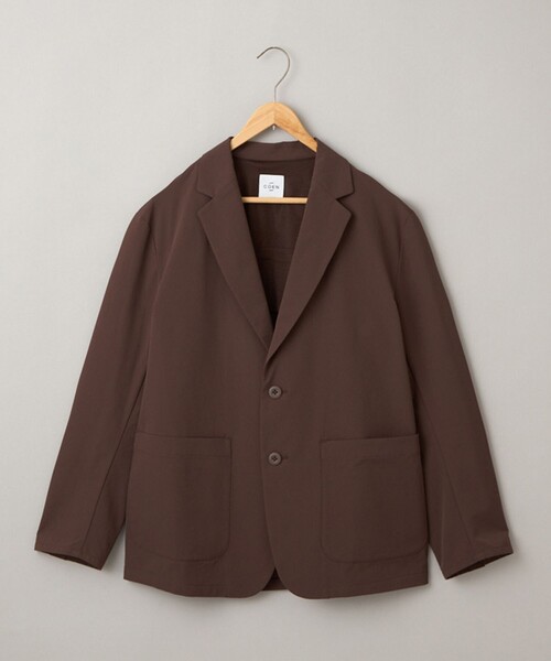 coen（コーエン）の「ハイカーテックテーラードジャケット【防シワ/ストレッチ/撥水/ウォッシャブル】（テーラードジャケット・メンズ・ブラック/ダークブラウン/ダークグレー・S/M/L/XL）」の14枚目の写真