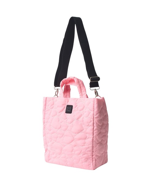 MILKFED.（ミルクフェド）の「HEART QUILTED BAG（ショルダーバッグ・レディース・オフホワイト/ピンク/ネイビー・ONE SIZE）」の16枚目の写真