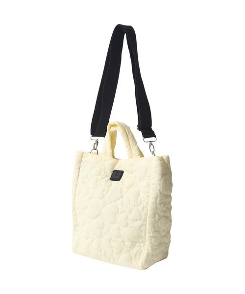MILKFED.（ミルクフェド）の「HEART QUILTED BAG（ショルダーバッグ・レディース・オフホワイト/ピンク/ネイビー・ONE SIZE）」の18枚目の写真