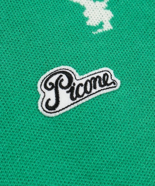 Picone CLUB(ピッコーネクラブ)の「プードル柄発熱ニットベスト(ベスト・レディース・グリーン/ベージュ/ネイビー・S/M)」の22枚目の写真