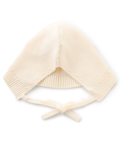 algy（アルジー）の「ねこみみニット帽（ニットキャップ/ビーニー・キッズ・ブラック/オフホワイト・FREE）」の9枚目の写真