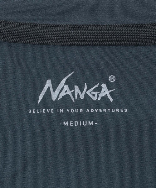 NANGA（ナンガ）の「『別注』NANGA×URBAN RESEARCH RASH GUARD LONG-SLEEVE（Tシャツ/カットソー・メンズ・ブラック/チャコールグレー・LARGE/MEDIUM）」の13枚目の写真