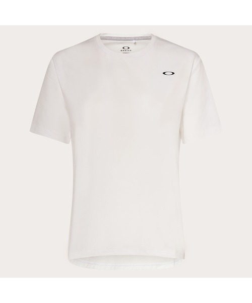 OAKLEY(オークリー)の「オークリー RADIANT QD OP TEE 9.0/ Tシャツ/UPF50+/紫外線対策/吸汗速乾/抗菌防臭/レディース/スポーツ・トレーニング/ OAKLEY(Tシャツ/カットソー・レディース・ライトベージュ/ライラック/ホワイト・L/M)」の4枚目の写真
