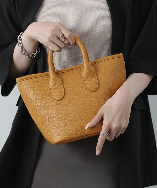 COLONY 2139(コロニートゥーワンスリーナイン)の「プチトートバッグ(トートバッグ・レディース・ピンク/グレー/ブラック/ブルー/イエロー・FREE)」の4枚目の写真