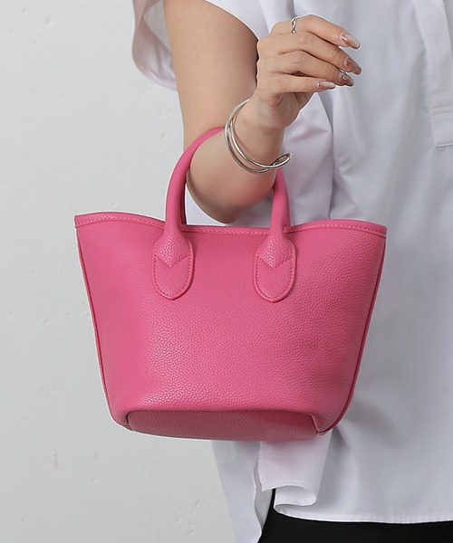 COLONY 2139(コロニートゥーワンスリーナイン)の「プチトートバッグ(トートバッグ・レディース・ピンク/グレー/ブラック/ブルー/イエロー・FREE)」の22枚目の写真