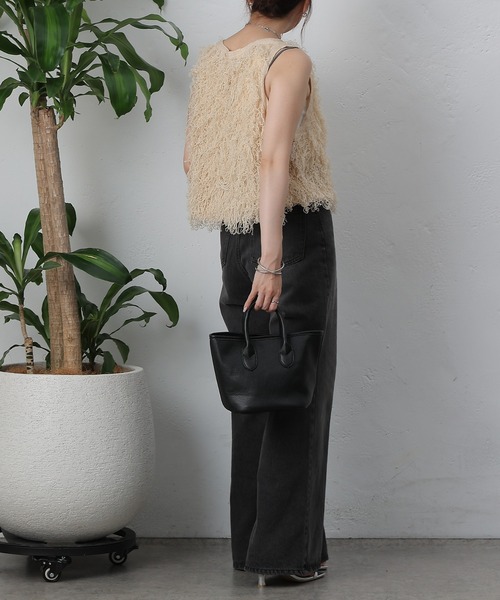 COLONY 2139(コロニートゥーワンスリーナイン)の「プチトートバッグ(トートバッグ・レディース・ピンク/グレー/ブラック/ブルー/イエロー・FREE)」の13枚目の写真