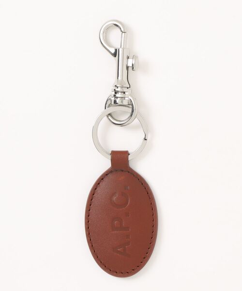 A.P.C.（アーペーセー）の「Osaka キーリング（キーホルダー・メンズ・ブラック/ブラウン・ONESIZE）」の2枚目の写真