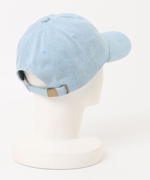 THRASHER(スラッシャー)の「Reggie emb DAD CAP/刺繍 DADキャップ ローキャップ カーブドバイザー ストリート Y2K 古着系 ユニセックス 帽子(キャップ・メンズ・ホワイト/ブラウン/ライトインディゴブルー/ブラック系その他・FREE)」の5枚目の写真