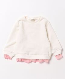 KIDS FOREST（キッズフォレスト）の「ＫＲ　リボン柄キルトトレーナー（スウェット）」