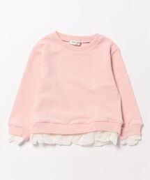 KIDS FOREST（キッズフォレスト）の「ＫＲ　リボン柄キルトトレーナー（スウェット）」