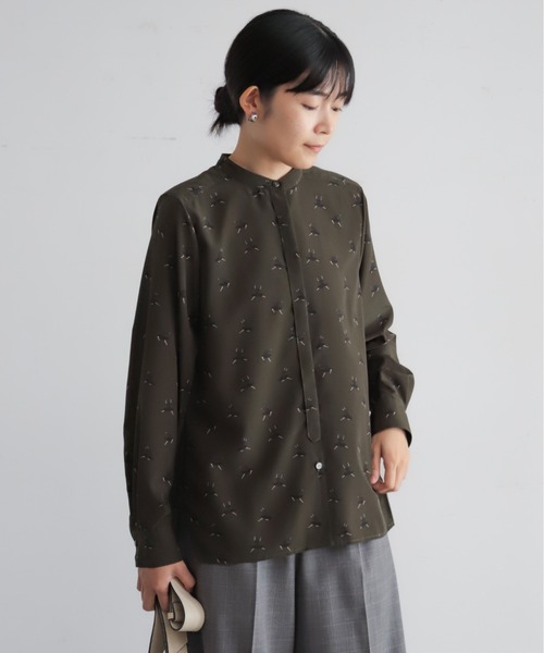 ダンスPT バンドカラーブラウス | NOMBRE IMPAIR