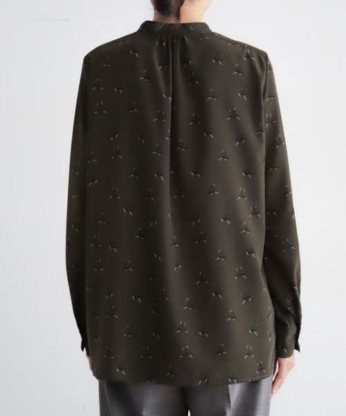 ダンスPT バンドカラーブラウス | NOMBRE IMPAIR