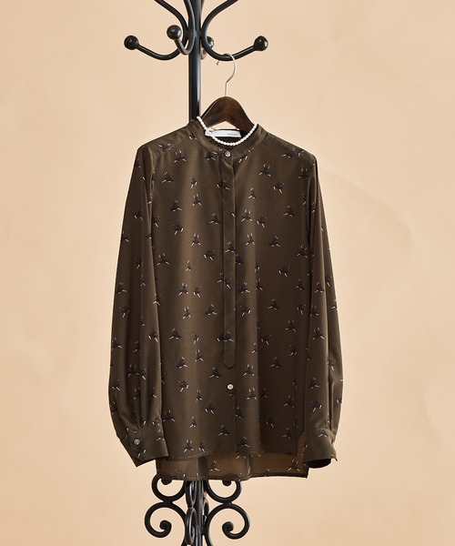 ダンスPT バンドカラーブラウス | NOMBRE IMPAIR