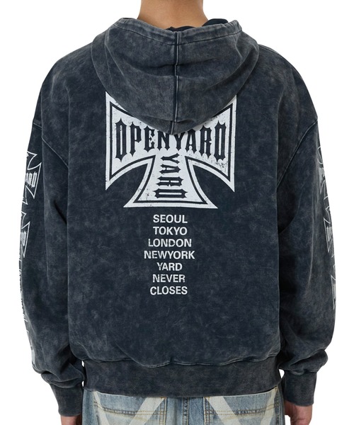 OY ゴシッククロスジップパーカー ラインリブジップパーカー JUNKO SHIMADA｜クロスプラス公式通販