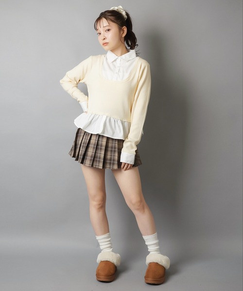 SPINNS（スピンズ）の「サテンシュシュ/ドット/水玉柄/NEO森ガール（シュシュ・レディース・ブラック/アイボリー・ONESIZE）」の11枚目の写真