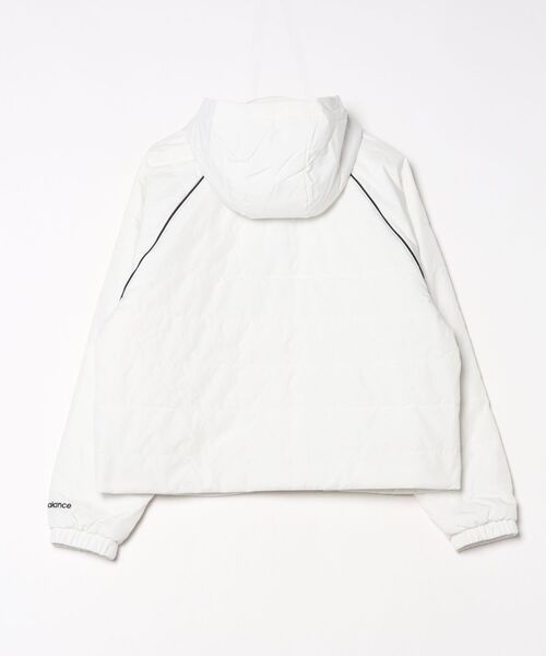 NEW BALANCE（ニューバランス）の「パデッドショートレングスジャケット（ブルゾン・レディース・ブラック/オフホワイト・SMALL/MEDIUM/LARGE/X-LARGE）」の13枚目の写真