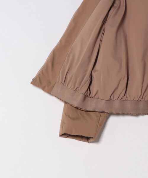 INED（イネド）の「LIMONTA EAST ノーカラー中綿ブルゾン（ブルゾン・レディース・キャメル/ブラック・9号/7号）」の4枚目の写真