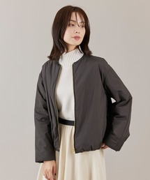 LIMONTA EAST ノーカラー中綿ブルゾン