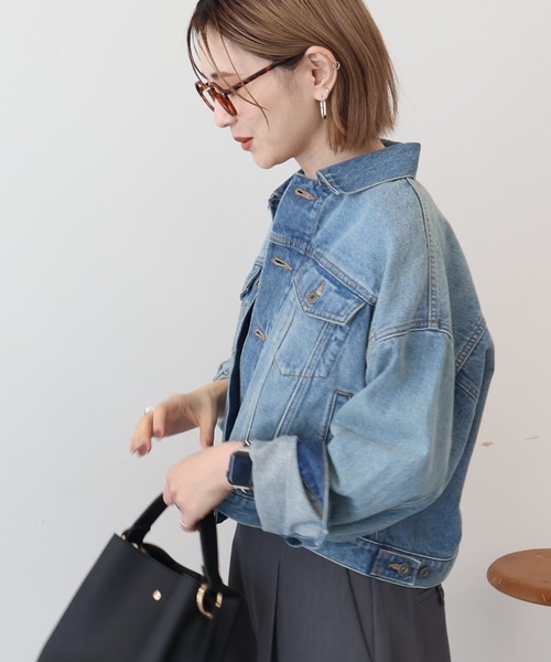 アメリカンホリック　インディゴブルー デニムジャケット Mサイズ デニムジャケット（デニムジャケット）｜AMERICAN HOLIC