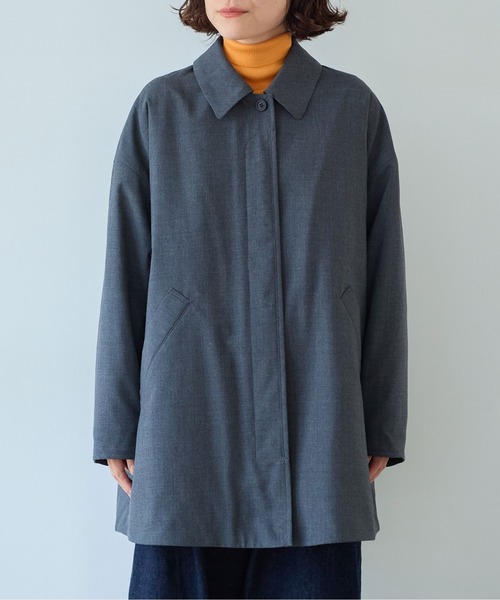 yuni（ユニ　）の「evodown　middle　length　コート（その他アウター・レディース・チャコールグレー/ネイビー・FREE）」の18枚目の写真