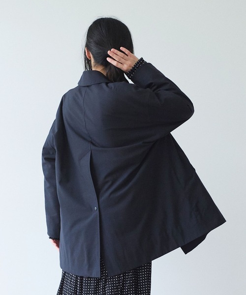 yuni（ユニ　）の「evodown　middle　length　コート（その他アウター・レディース・チャコールグレー/ネイビー・FREE）」の10枚目の写真