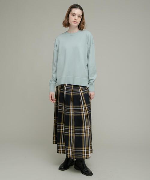 URBAN RESEARCH Sonny Label(アーバンリサーチサニーレーベル)の「『洗濯可』サイドスリットハイゲージプルオーバー(ニット/セーター・レディース・ブラック/グレー系その他/ミント・FREE)」の17枚目の写真