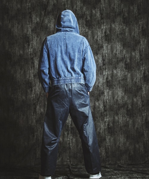 NO ID.(ノーアイディ)の「【NO ID.】Multi Seam Hooded Blouson / マルチ シーム フーデッド ブルゾン(ブルゾン・メンズ・ネイビー/ブラック/グレー・ONE SIZE)」の21枚目の写真