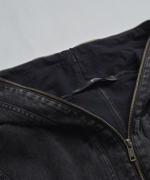 NO ID.(ノーアイディ)の「【NO ID.】Multi Seam Hooded Blouson / マルチ シーム フーデッド ブルゾン(ブルゾン・メンズ・ネイビー/ブラック/グレー・ONE SIZE)」の12枚目の写真