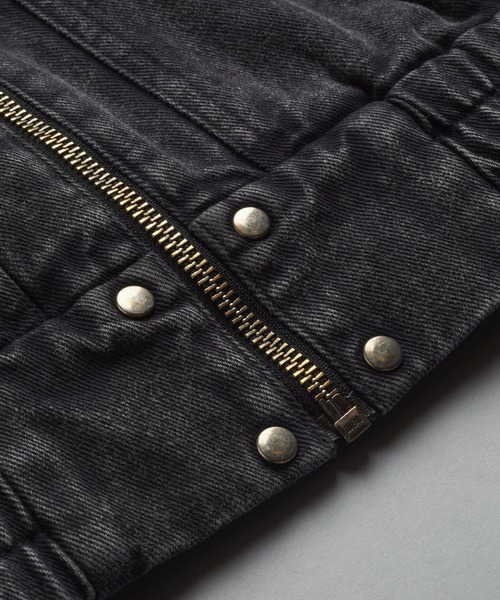 NO ID.(ノーアイディ)の「【NO ID.】Multi Seam Hooded Blouson / マルチ シーム フーデッド ブルゾン(ブルゾン・メンズ・ネイビー/ブラック/グレー・ONE SIZE)」の14枚目の写真