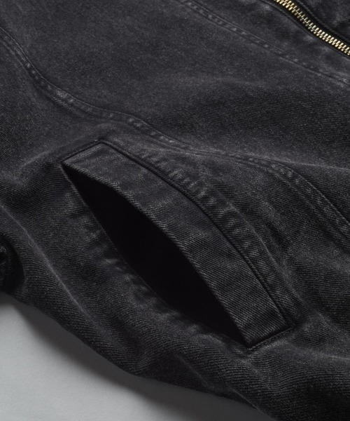 NO ID.(ノーアイディ)の「【NO ID.】Multi Seam Hooded Blouson / マルチ シーム フーデッド ブルゾン(ブルゾン・メンズ・ネイビー/ブラック/グレー・ONE SIZE)」の15枚目の写真