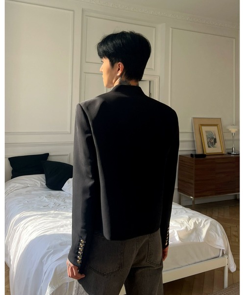 Otte（オッテ）の「スタンドカラージャケット（テーラードジャケット・メンズ・ブラック・MEDIUM/LARGE/X-LARGE）」の5枚目の写真