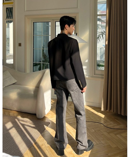 Otte（オッテ）の「スタンドカラージャケット（テーラードジャケット・メンズ・ブラック・MEDIUM/LARGE/X-LARGE）」の15枚目の写真