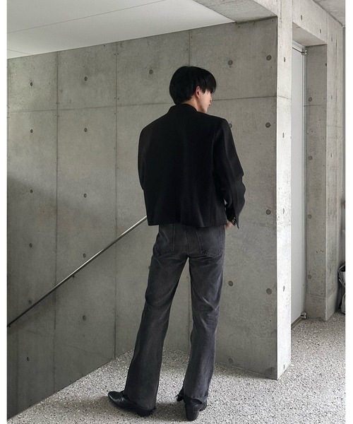 Otte（オッテ）の「スタンドカラージャケット（テーラードジャケット・メンズ・ブラック・MEDIUM/LARGE/X-LARGE）」の4枚目の写真
