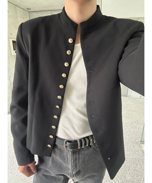 Otte（オッテ）の「スタンドカラージャケット（テーラードジャケット・メンズ・ブラック・MEDIUM/LARGE/X-LARGE）」の18枚目の写真