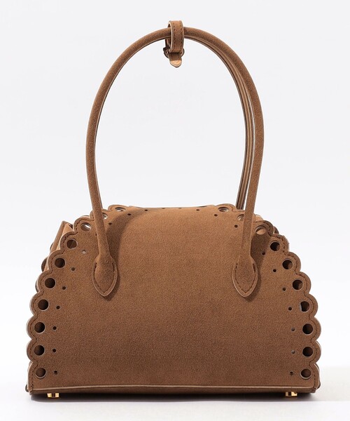 MARY AL TERNA(メアリオルターナ)の「MARY AL TERNA ENSOU ミニバッグ(ハンドバッグ・レディース・ホワイト/ダークブラウン・FREE)」の10枚目の写真