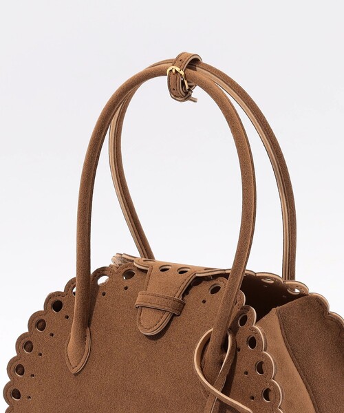 MARY AL TERNA(メアリオルターナ)の「MARY AL TERNA ENSOU ミニバッグ(ハンドバッグ・レディース・ホワイト/ダークブラウン・FREE)」の14枚目の写真