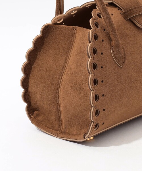 MARY AL TERNA(メアリオルターナ)の「MARY AL TERNA ENSOU ミニバッグ(ハンドバッグ・レディース・ホワイト/ダークブラウン・FREE)」の13枚目の写真