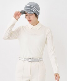 adabat（アダバット）の「【吸湿発熱】サーモスムーススプリットネックプルオーバー（Tシャツ/カットソー）」