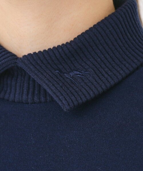 adabat(アダバット)の「【吸湿発熱/ストレッチ/エコ】サーモスムーススプリットネックプルオーバー(Tシャツ/カットソー・レディース・ブルー系その他/ピンク/ライトグレー系9/ホワイト・42/40/38/36)」の9枚目の写真
