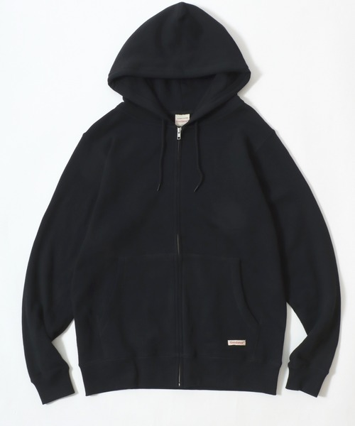Goodwear(グッドウェア)の「Goodwear/グッドウェア 裏毛 USAコットン 無地 スウェット ジップアップパーカー/フーディー/レディース メンズ(パーカー・メンズ・ネイビー/グレー/チャコール/カーキ/ブラック・L/XL/M)」の2枚目の写真