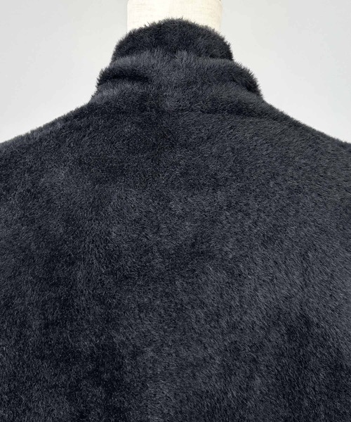 PICCIN（ピッチン）の「シャギーニットカーディガン（カーディガン/ボレロ・レディース・ブラック/ライトグレー/モカ・M）」の21枚目の写真