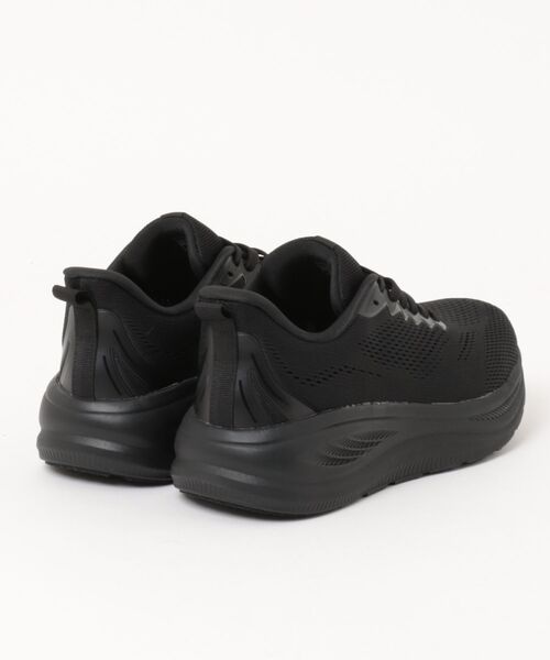 ATHREAM(アスリーム)の「ATHREAM アスリーム メンズ ランニングシューズ【軽量/幅広3E/高反発クッション/滑りにくい】メンズスニーカー 厚底 875202(スニーカー・メンズ・ダークグレー/ネイビー/ブラック×ブラック・25.0cm/25.5cm/26.0cm/26.5cm/27.0cm/27.5cm/28.0cm)」の4枚目の写真