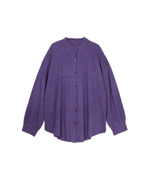 セール】KNIT OVER SHIRT（シャツ/ブラウス）｜ELCHELE（エルチェレ