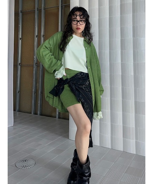 セール】KNIT OVER SHIRT（シャツ/ブラウス）｜ELCHELE（エルチェレ